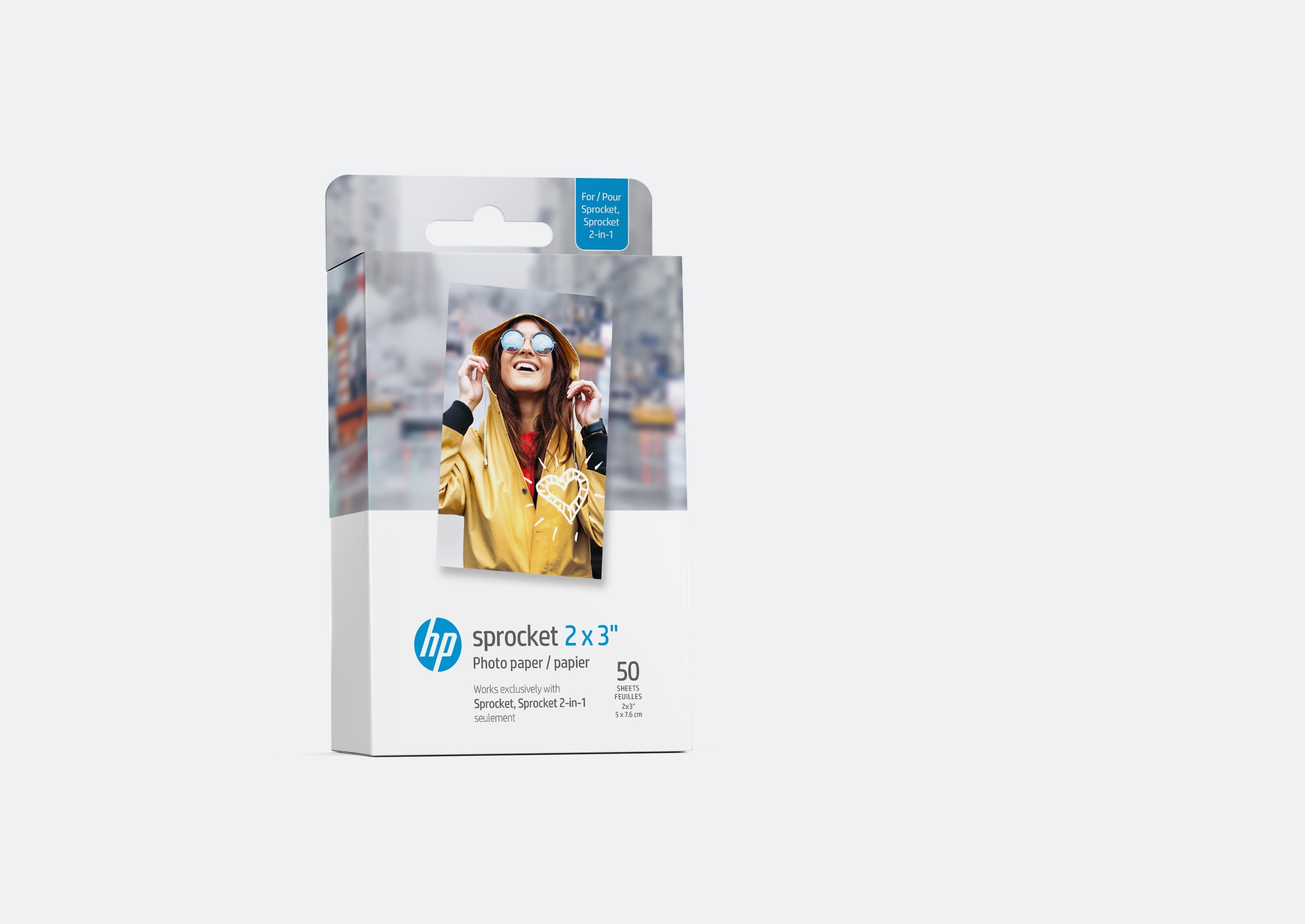 HP Sprocket 2” x 3” Premium Zink Sticky-Back фото-папир